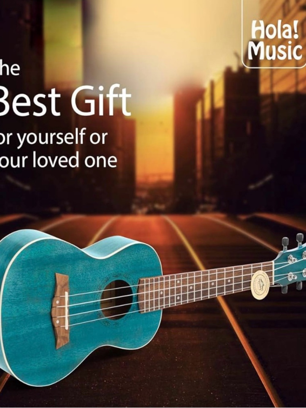 NWT Turquoise Ukulele - Bright Teal Acoustic Ukulele